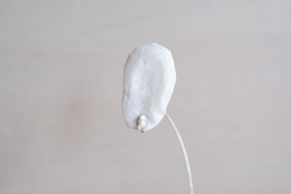 小さな三粒のひかり　イヤリング — 写真7
